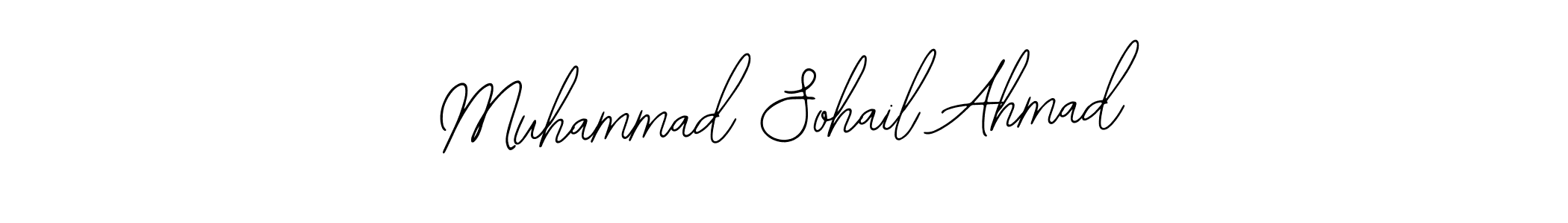 Also You can easily find your signature by using the search form. We will create Muhammad Sohail Ahmad name handwritten signature images for you free of cost using Bearetta-2O07w sign style. Muhammad Sohail Ahmad signature style 12 images and pictures png