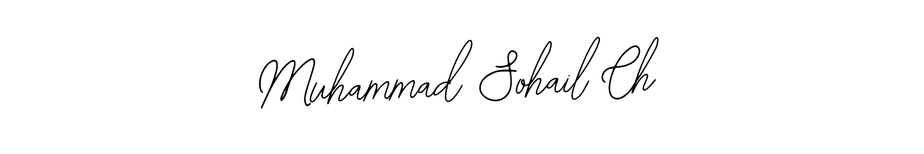 How to Draw Muhammad Sohail Ch signature style? Bearetta-2O07w is a latest design signature styles for name Muhammad Sohail Ch. Muhammad Sohail Ch signature style 12 images and pictures png