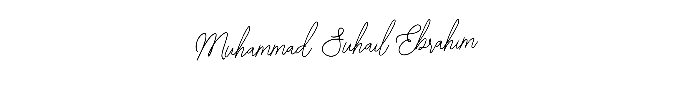 Muhammad Suhail Ebrahim stylish signature style. Best Handwritten Sign (Bearetta-2O07w) for my name. Handwritten Signature Collection Ideas for my name Muhammad Suhail Ebrahim. Muhammad Suhail Ebrahim signature style 12 images and pictures png