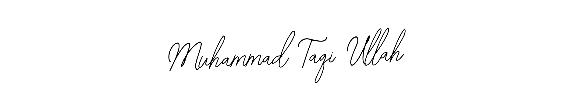 Similarly Bearetta-2O07w is the best handwritten signature design. Signature creator online .You can use it as an online autograph creator for name Muhammad Taqi Ullah. Muhammad Taqi Ullah signature style 12 images and pictures png