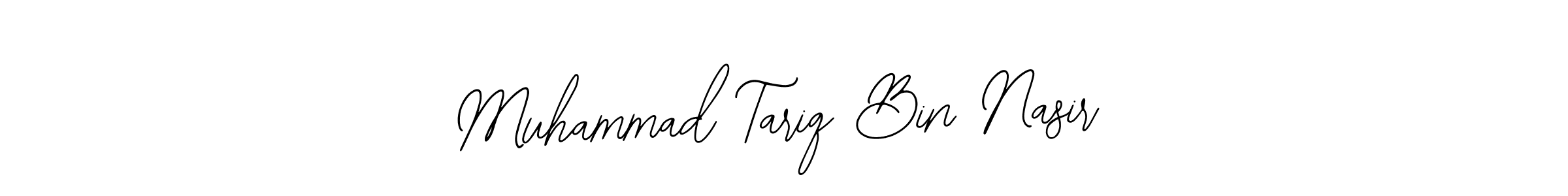 Make a beautiful signature design for name Muhammad Tariq Bin Nasir. Use this online signature maker to create a handwritten signature for free. Muhammad Tariq Bin Nasir signature style 12 images and pictures png