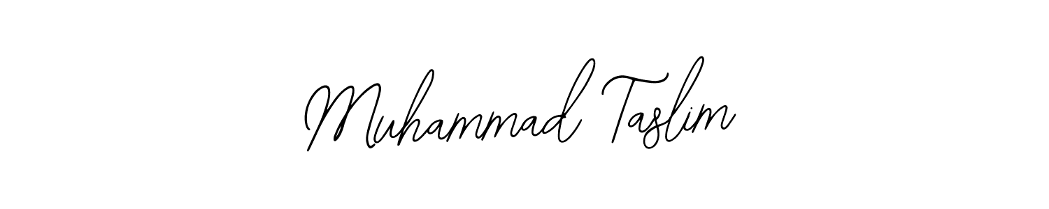 How to Draw Muhammad Taslim signature style? Bearetta-2O07w is a latest design signature styles for name Muhammad Taslim. Muhammad Taslim signature style 12 images and pictures png