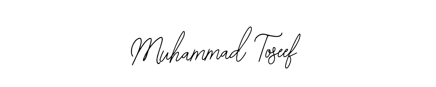 Similarly Bearetta-2O07w is the best handwritten signature design. Signature creator online .You can use it as an online autograph creator for name Muhammad Toseef. Muhammad Toseef signature style 12 images and pictures png