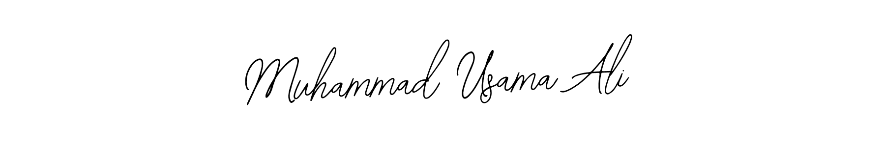 Similarly Bearetta-2O07w is the best handwritten signature design. Signature creator online .You can use it as an online autograph creator for name Muhammad Usama Ali. Muhammad Usama Ali signature style 12 images and pictures png