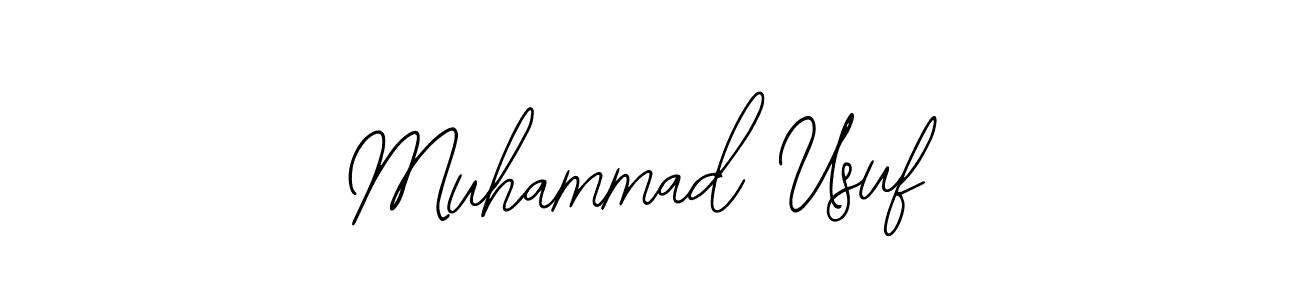 Also we have Muhammad Usuf name is the best signature style. Create professional handwritten signature collection using Bearetta-2O07w autograph style. Muhammad Usuf signature style 12 images and pictures png