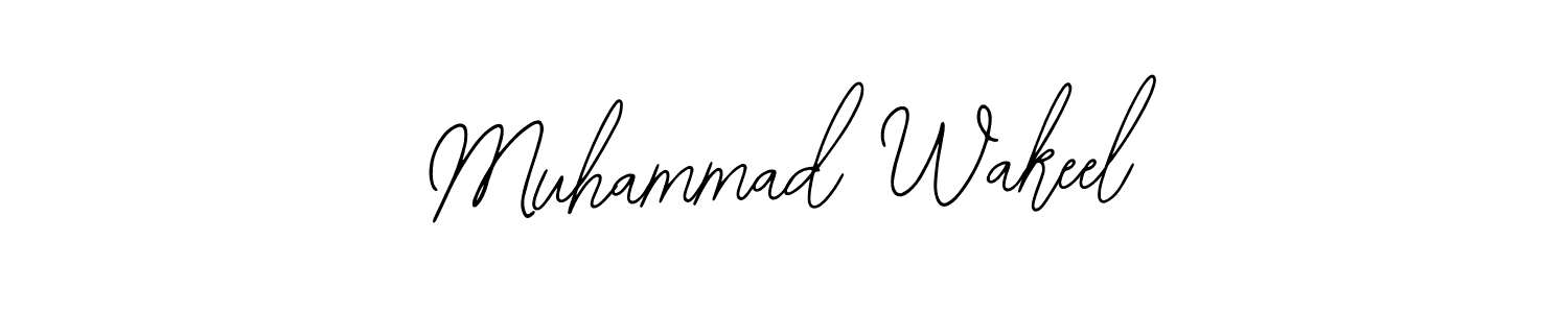 Create a beautiful signature design for name Muhammad Wakeel. With this signature (Bearetta-2O07w) fonts, you can make a handwritten signature for free. Muhammad Wakeel signature style 12 images and pictures png