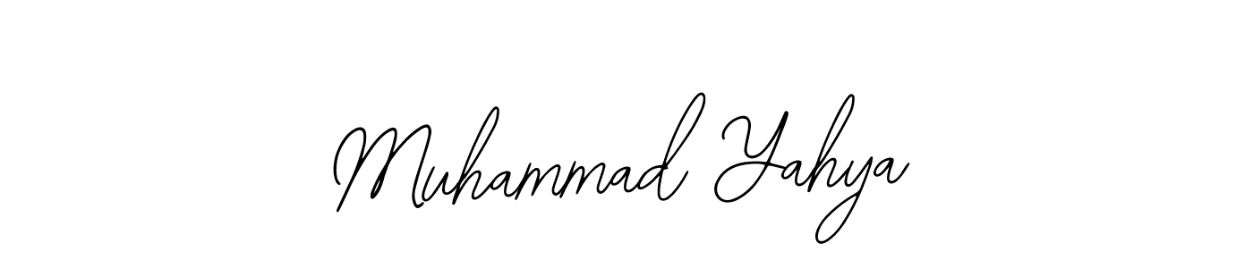 Create a beautiful signature design for name Muhammad Yahya. With this signature (Bearetta-2O07w) fonts, you can make a handwritten signature for free. Muhammad Yahya signature style 12 images and pictures png