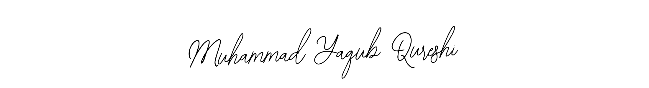 Make a short Muhammad Yaqub Qureshi signature style. Manage your documents anywhere anytime using Bearetta-2O07w. Create and add eSignatures, submit forms, share and send files easily. Muhammad Yaqub Qureshi signature style 12 images and pictures png