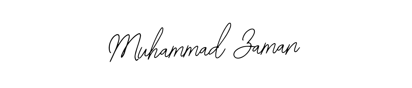 You should practise on your own different ways (Bearetta-2O07w) to write your name (Muhammad Zaman) in signature. don't let someone else do it for you. Muhammad Zaman signature style 12 images and pictures png