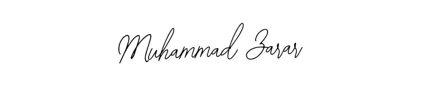 It looks lik you need a new signature style for name Muhammad Zarar. Design unique handwritten (Bearetta-2O07w) signature with our free signature maker in just a few clicks. Muhammad Zarar signature style 12 images and pictures png