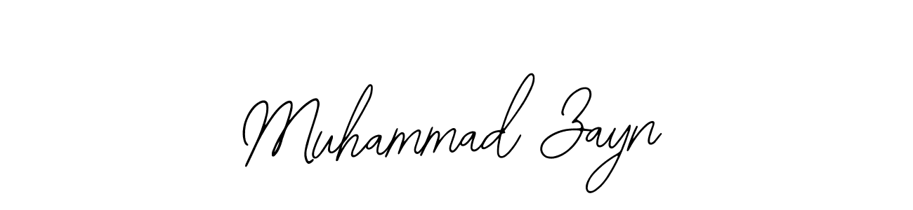 You should practise on your own different ways (Bearetta-2O07w) to write your name (Muhammad Zayn) in signature. don't let someone else do it for you. Muhammad Zayn signature style 12 images and pictures png