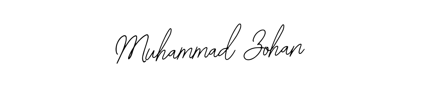 Design your own signature with our free online signature maker. With this signature software, you can create a handwritten (Bearetta-2O07w) signature for name Muhammad Zohan. Muhammad Zohan signature style 12 images and pictures png