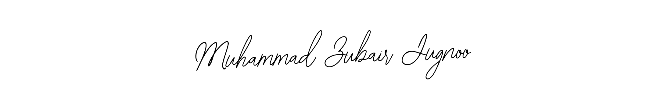 Design your own signature with our free online signature maker. With this signature software, you can create a handwritten (Bearetta-2O07w) signature for name Muhammad Zubair Jugnoo. Muhammad Zubair Jugnoo signature style 12 images and pictures png