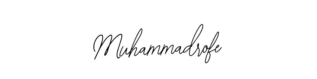 How to Draw Muhammadrofe signature style? Bearetta-2O07w is a latest design signature styles for name Muhammadrofe. Muhammadrofe signature style 12 images and pictures png