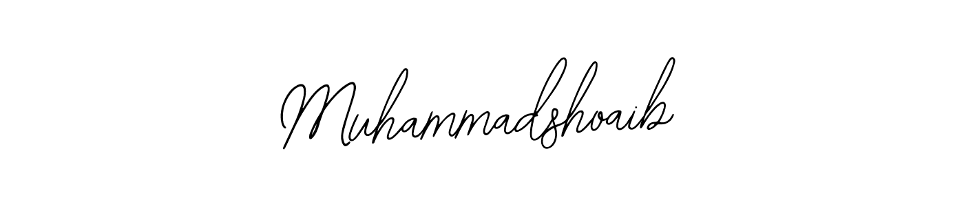 Similarly Bearetta-2O07w is the best handwritten signature design. Signature creator online .You can use it as an online autograph creator for name Muhammadshoaib. Muhammadshoaib signature style 12 images and pictures png