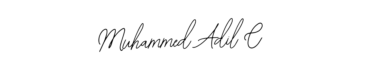 How to make Muhammed Adil C signature? Bearetta-2O07w is a professional autograph style. Create handwritten signature for Muhammed Adil C name. Muhammed Adil C signature style 12 images and pictures png