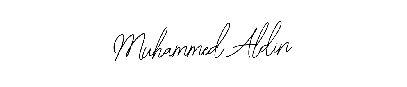 Similarly Bearetta-2O07w is the best handwritten signature design. Signature creator online .You can use it as an online autograph creator for name Muhammed Aldin. Muhammed Aldin signature style 12 images and pictures png