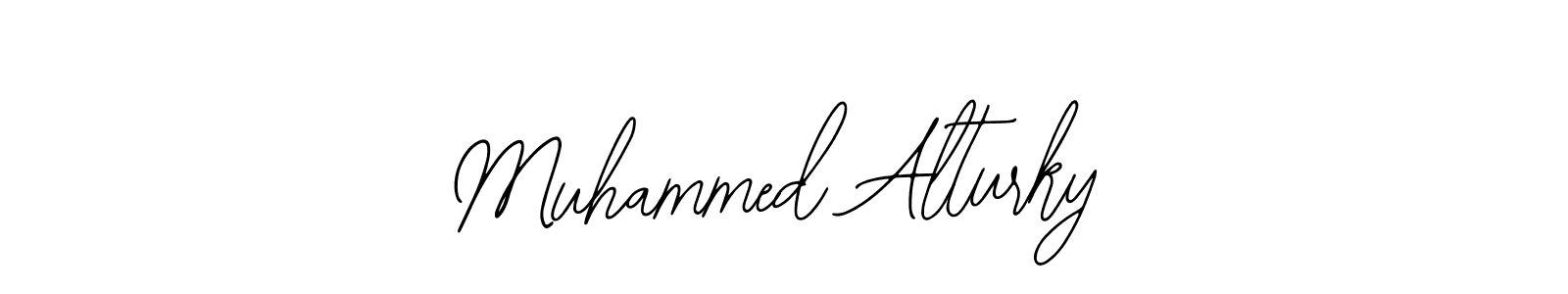 How to make Muhammed Alturky name signature. Use Bearetta-2O07w style for creating short signs online. This is the latest handwritten sign. Muhammed Alturky signature style 12 images and pictures png