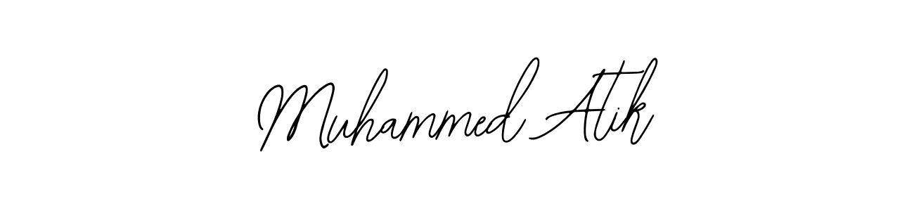 Similarly Bearetta-2O07w is the best handwritten signature design. Signature creator online .You can use it as an online autograph creator for name Muhammed Atik. Muhammed Atik signature style 12 images and pictures png
