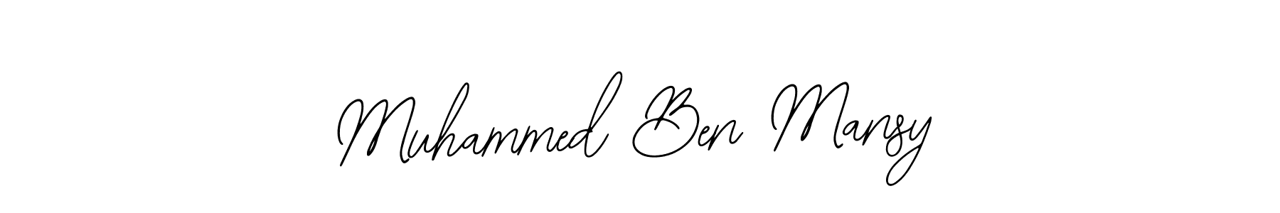 Make a beautiful signature design for name Muhammed Ben Mansy. With this signature (Bearetta-2O07w) style, you can create a handwritten signature for free. Muhammed Ben Mansy signature style 12 images and pictures png