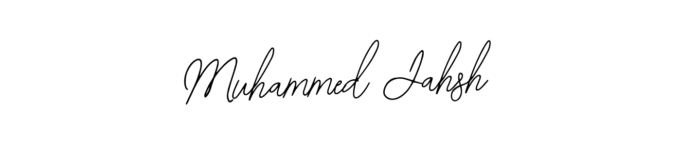 The best way (Bearetta-2O07w) to make a short signature is to pick only two or three words in your name. The name Muhammed Jahsh include a total of six letters. For converting this name. Muhammed Jahsh signature style 12 images and pictures png