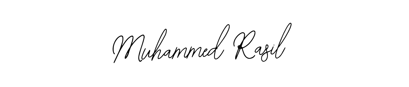 Create a beautiful signature design for name Muhammed Rasil. With this signature (Bearetta-2O07w) fonts, you can make a handwritten signature for free. Muhammed Rasil signature style 12 images and pictures png