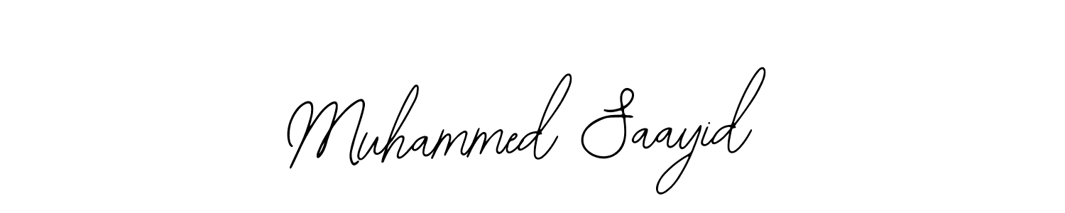 Muhammed Saayid stylish signature style. Best Handwritten Sign (Bearetta-2O07w) for my name. Handwritten Signature Collection Ideas for my name Muhammed Saayid. Muhammed Saayid signature style 12 images and pictures png