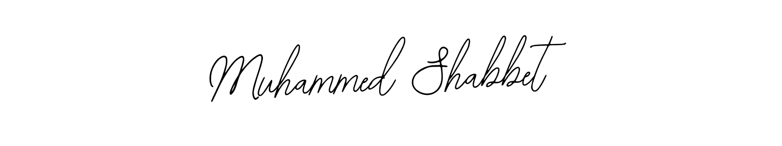 Design your own signature with our free online signature maker. With this signature software, you can create a handwritten (Bearetta-2O07w) signature for name Muhammed Shabbet. Muhammed Shabbet signature style 12 images and pictures png