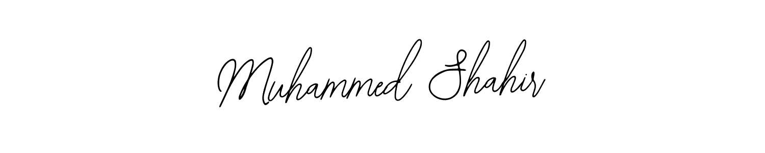 Use a signature maker to create a handwritten signature online. With this signature software, you can design (Bearetta-2O07w) your own signature for name Muhammed Shahir. Muhammed Shahir signature style 12 images and pictures png