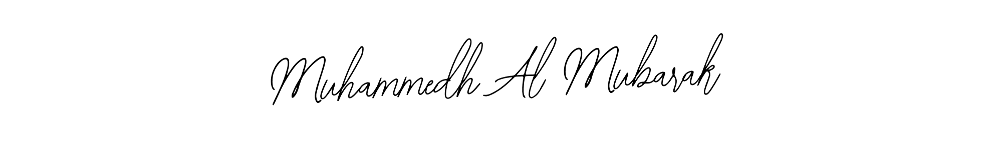 How to Draw Muhammedh Al Mubarak signature style? Bearetta-2O07w is a latest design signature styles for name Muhammedh Al Mubarak. Muhammedh Al Mubarak signature style 12 images and pictures png