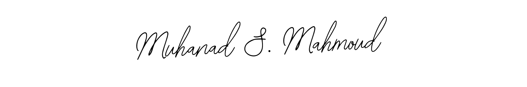 Use a signature maker to create a handwritten signature online. With this signature software, you can design (Bearetta-2O07w) your own signature for name Muhanad S. Mahmoud. Muhanad S. Mahmoud signature style 12 images and pictures png