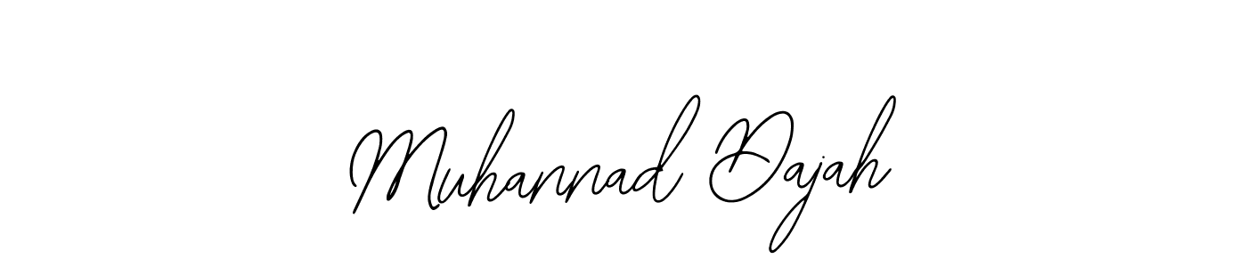 Also we have Muhannad Dajah name is the best signature style. Create professional handwritten signature collection using Bearetta-2O07w autograph style. Muhannad Dajah signature style 12 images and pictures png