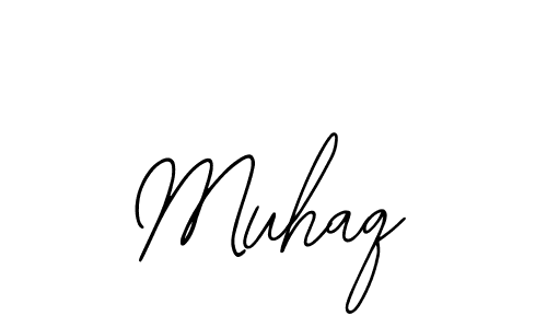 How to make Muhaq signature? Bearetta-2O07w is a professional autograph style. Create handwritten signature for Muhaq name. Muhaq signature style 12 images and pictures png