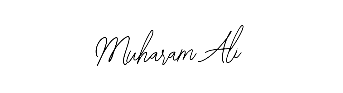 Design your own signature with our free online signature maker. With this signature software, you can create a handwritten (Bearetta-2O07w) signature for name Muharam Ali. Muharam Ali signature style 12 images and pictures png