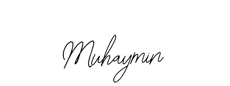 How to make Muhaymin name signature. Use Bearetta-2O07w style for creating short signs online. This is the latest handwritten sign. Muhaymin signature style 12 images and pictures png