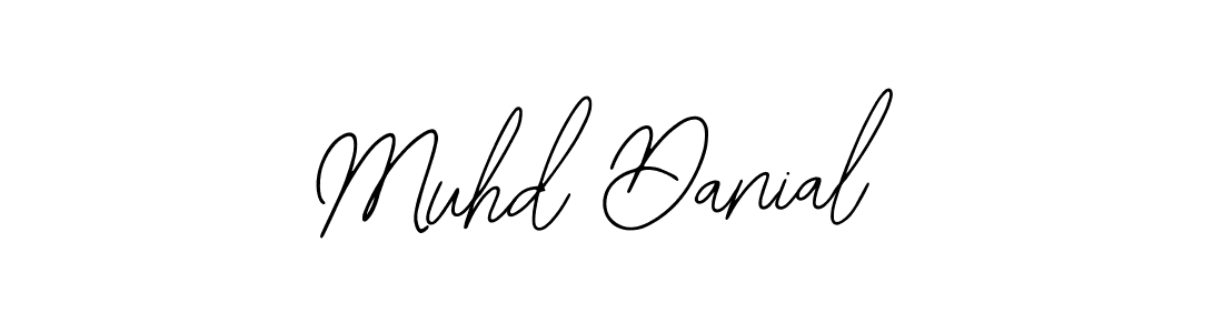 Also You can easily find your signature by using the search form. We will create Muhd Danial name handwritten signature images for you free of cost using Bearetta-2O07w sign style. Muhd Danial signature style 12 images and pictures png