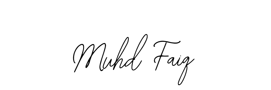 Also You can easily find your signature by using the search form. We will create Muhd Faiq name handwritten signature images for you free of cost using Bearetta-2O07w sign style. Muhd Faiq signature style 12 images and pictures png