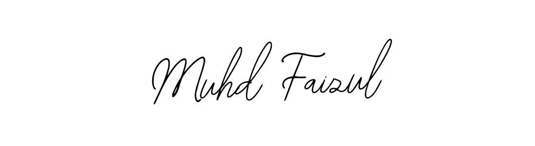 How to make Muhd Faizul signature? Bearetta-2O07w is a professional autograph style. Create handwritten signature for Muhd Faizul name. Muhd Faizul signature style 12 images and pictures png
