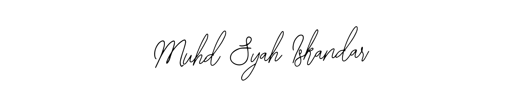 This is the best signature style for the Muhd Syah Iskandar name. Also you like these signature font (Bearetta-2O07w). Mix name signature. Muhd Syah Iskandar signature style 12 images and pictures png