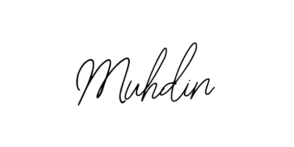 if you are searching for the best signature style for your name Muhdin. so please give up your signature search. here we have designed multiple signature styles  using Bearetta-2O07w. Muhdin signature style 12 images and pictures png