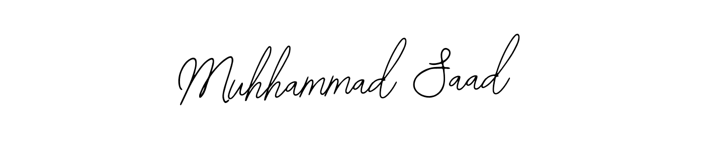 Make a beautiful signature design for name Muhhammad Saad. With this signature (Bearetta-2O07w) style, you can create a handwritten signature for free. Muhhammad Saad signature style 12 images and pictures png