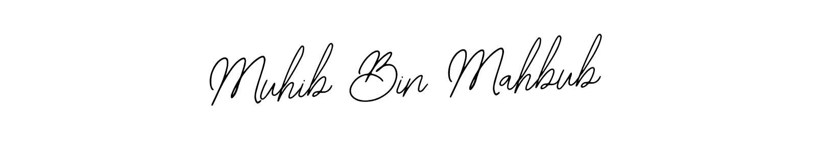 Similarly Bearetta-2O07w is the best handwritten signature design. Signature creator online .You can use it as an online autograph creator for name Muhib Bin Mahbub. Muhib Bin Mahbub signature style 12 images and pictures png