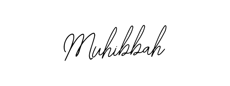 Also we have Muhibbah name is the best signature style. Create professional handwritten signature collection using Bearetta-2O07w autograph style. Muhibbah signature style 12 images and pictures png