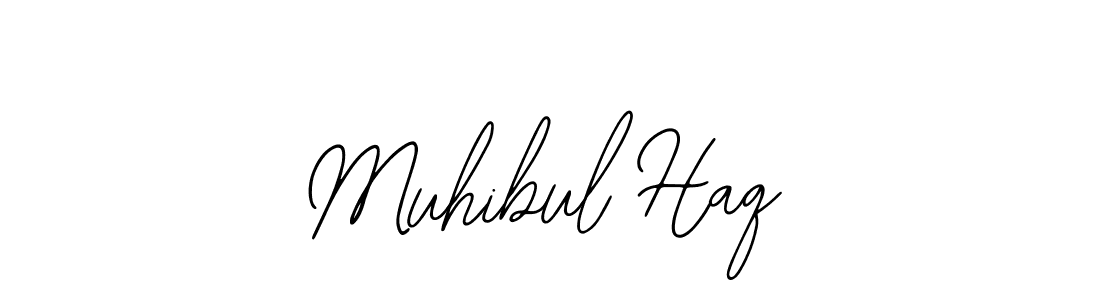 Design your own signature with our free online signature maker. With this signature software, you can create a handwritten (Bearetta-2O07w) signature for name Muhibul Haq. Muhibul Haq signature style 12 images and pictures png
