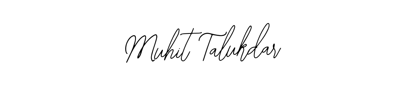 if you are searching for the best signature style for your name Muhit Talukdar. so please give up your signature search. here we have designed multiple signature styles  using Bearetta-2O07w. Muhit Talukdar signature style 12 images and pictures png