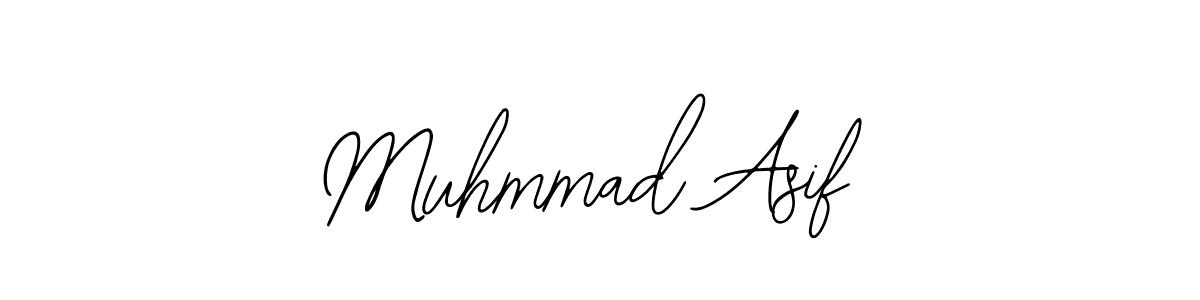 Use a signature maker to create a handwritten signature online. With this signature software, you can design (Bearetta-2O07w) your own signature for name Muhmmad Asif. Muhmmad Asif signature style 12 images and pictures png