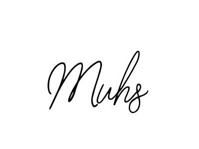 The best way (Bearetta-2O07w) to make a short signature is to pick only two or three words in your name. The name Muhs include a total of six letters. For converting this name. Muhs signature style 12 images and pictures png