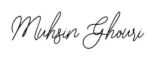 Discover the perfect balance of readability and style for Muhsin Ghouri with Bearetta-2O07w font. Create your dream signature today. Muhsin Ghouri signature style 12 images and pictures png