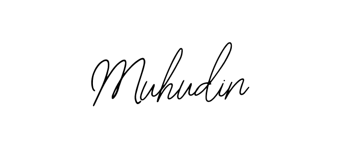 Create a beautiful signature design for name Muhudin. With this signature (Bearetta-2O07w) fonts, you can make a handwritten signature for free. Muhudin signature style 12 images and pictures png