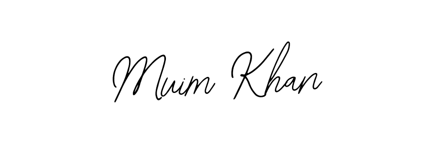 Similarly Bearetta-2O07w is the best handwritten signature design. Signature creator online .You can use it as an online autograph creator for name Muim Khan. Muim Khan signature style 12 images and pictures png